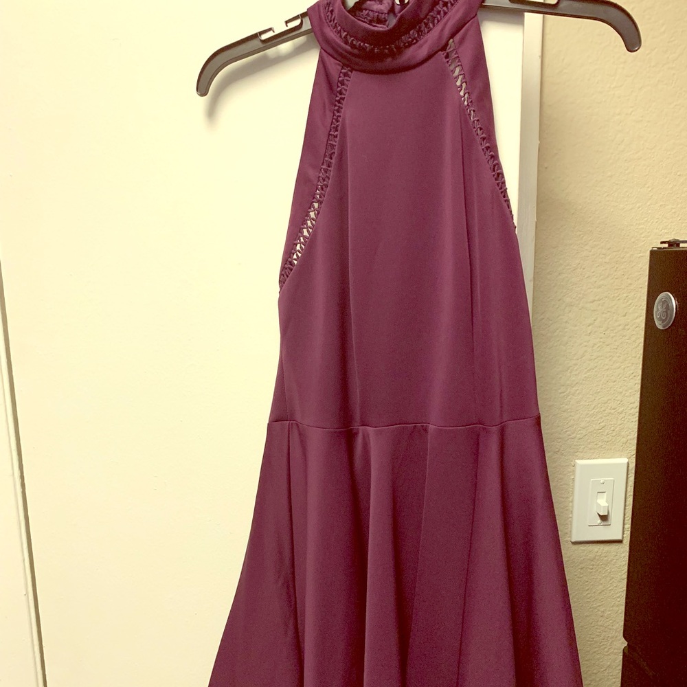 Purple party dress!